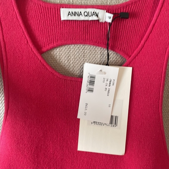 ANNA QUAN JEMMA OPEN-BACK COTTON-BLEND MAXI DRESS - Picture 7 of 8